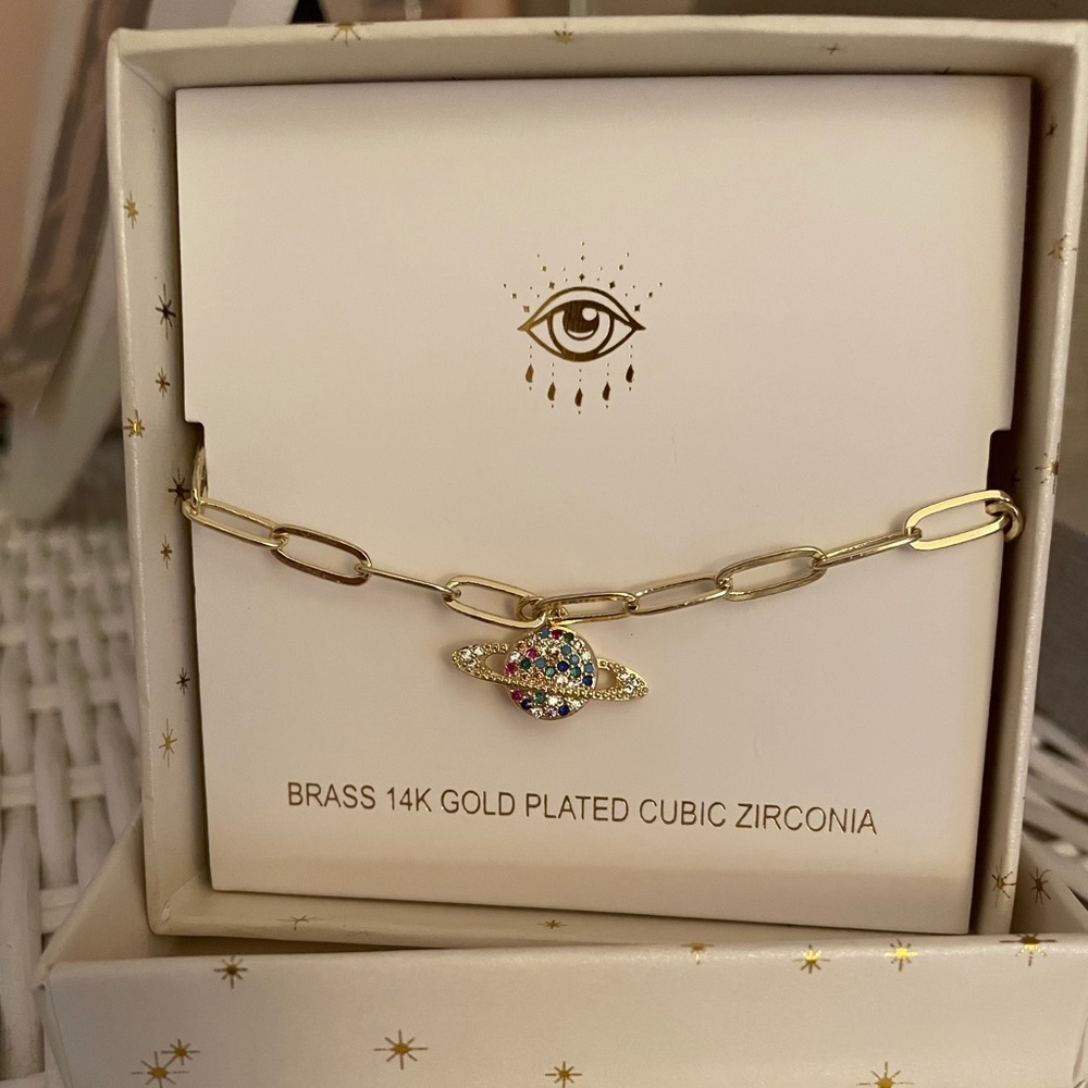 Paper clip bracelet